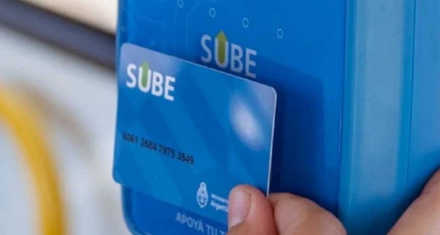 Tarjeta SUBE: desde este lunes se verificará el vencimiento de los beneficios