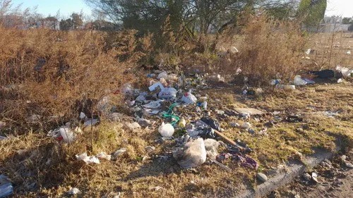 Quintuplican las multas por arrojar residuos en caminos rurales en Coronel Rosales