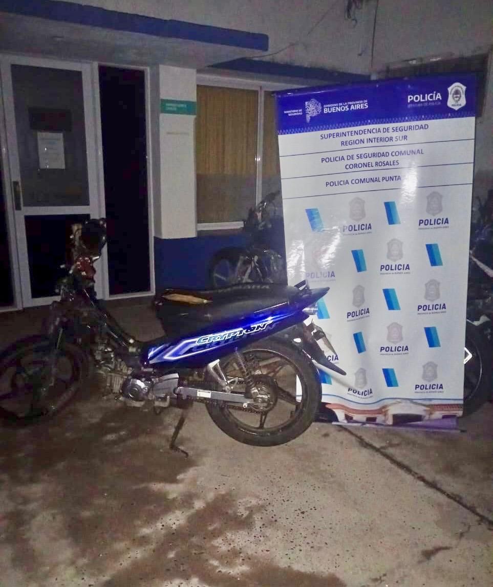 Accidente entre moto y colectivo dejó dos personas lesionadas leves