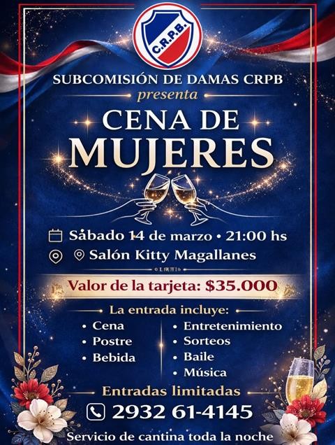 Cena de Mujeres en el Club Rosario Puerto Belgrano