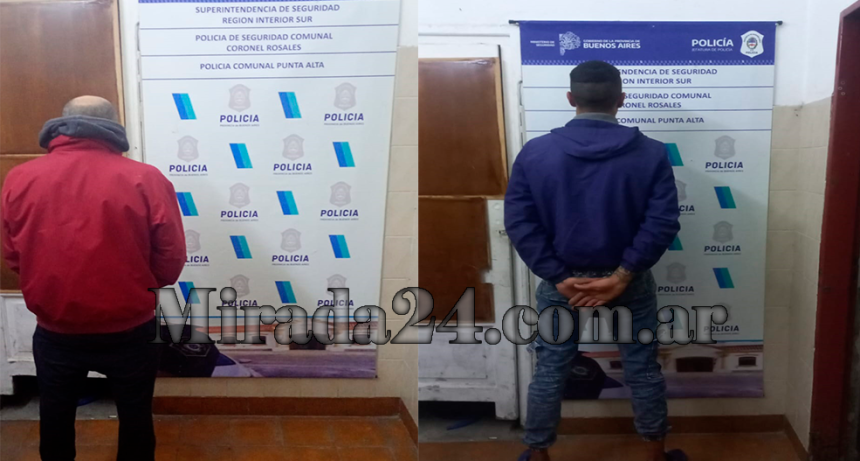 Dos hombres demorados en Punta Alta por pedidos de paradero activo