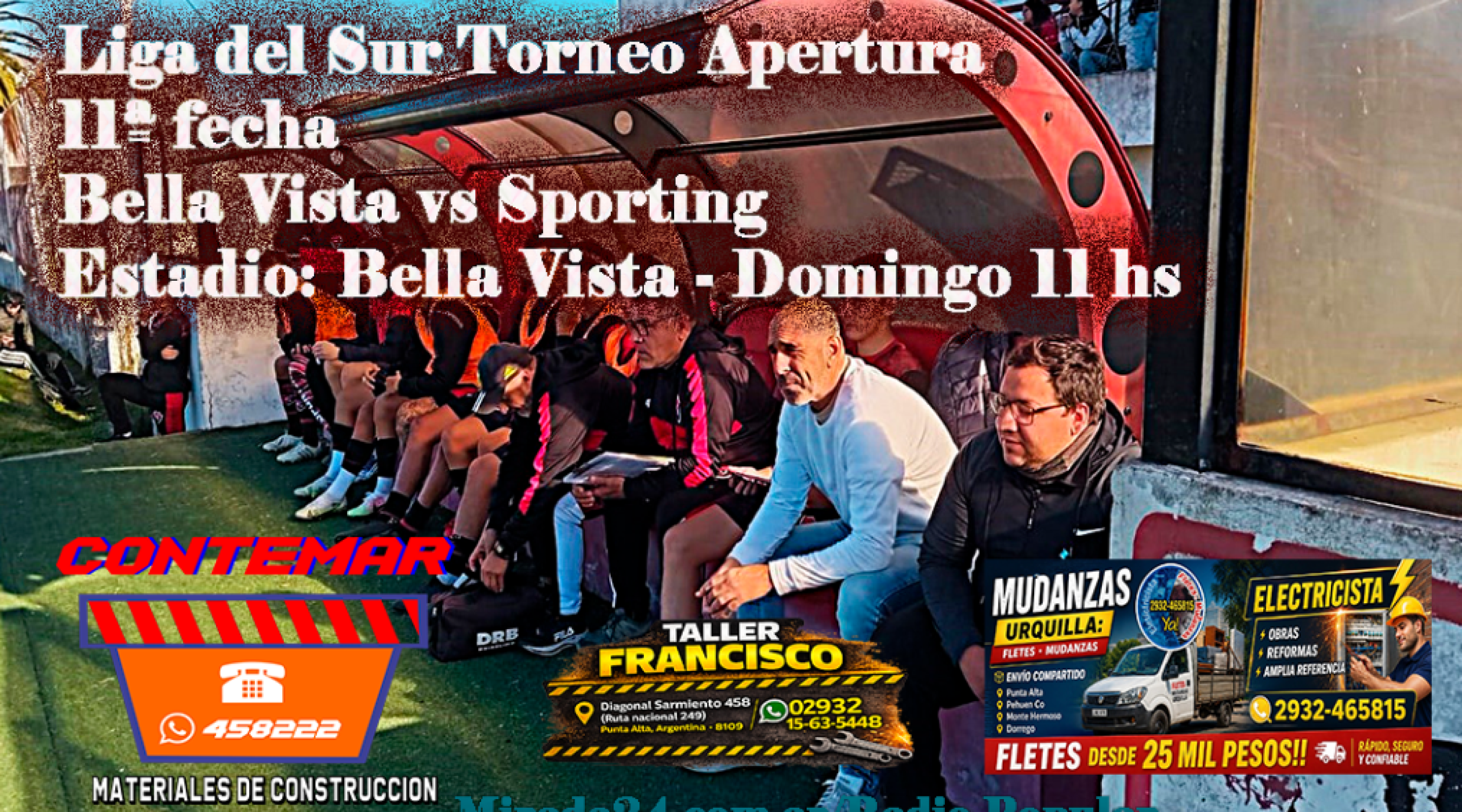 Se juega la fecha 11 del Apertura &ldquo;Jorge Luis Dambolena&rdquo;