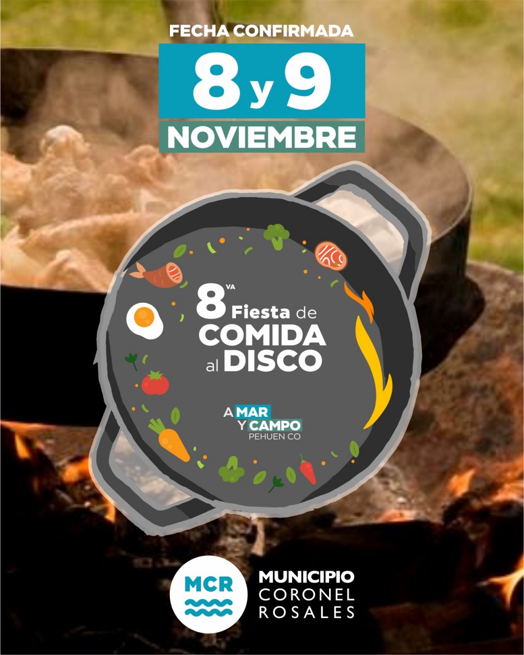 Pehuen Co ya tiene fecha confirmada para la 8° Fiesta de Comida al Disco “Amar y Campo”