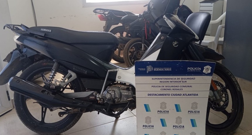 LO BUSCABAN POR UNA CAUSA DE LESIONES Y LO DETUVIERON CON UNA MOTO CON EL N&Uacute;MERO DE CUADRO BORRADO