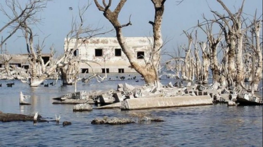 Se cumplen 40 años de la inundación que cubrió la historia de Epecuén