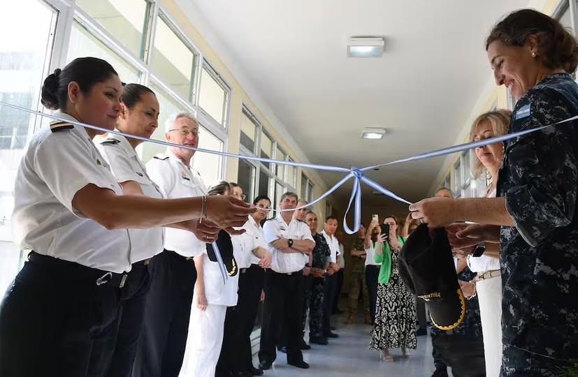 Reinauguraron el “Pabellón VIII” en el Hospital Naval Puerto Belgrano