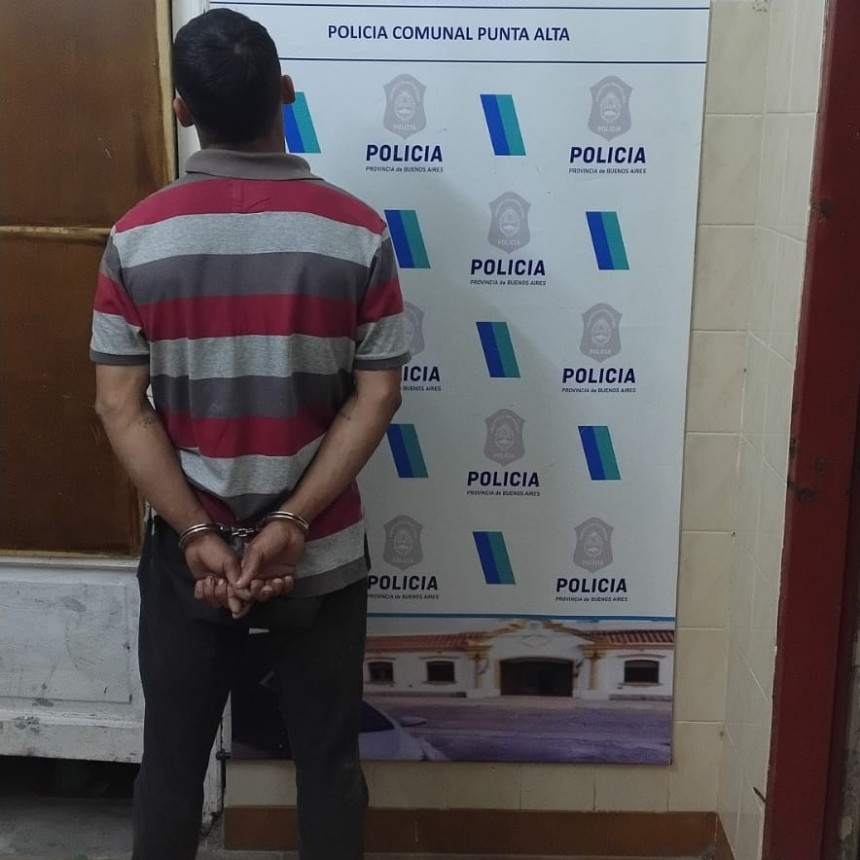 Aprehendido por violar una orden judicial de restricción por violencia de género