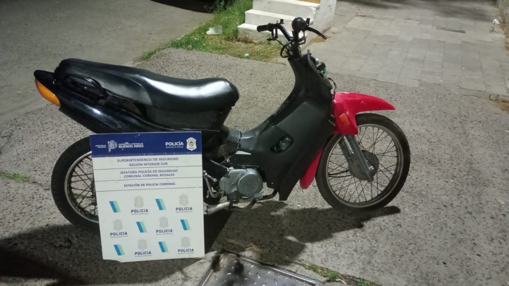 HALLAZGO DE MOTOVEHÍCULO CON PEDIDO DE SECUESTRO Y DAÑO A PROPIEDAD