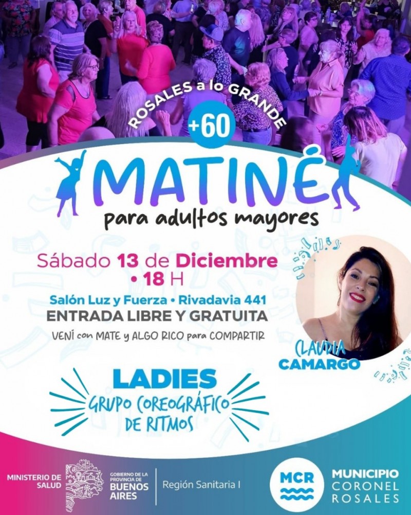 ¡Despedimos el Año con Ritmo! Última Matiné +60