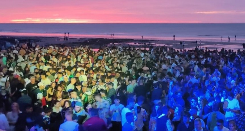 Este fin de semana pasado ingresaron a Pehuen Co un total aproximado de 26.000 personas 