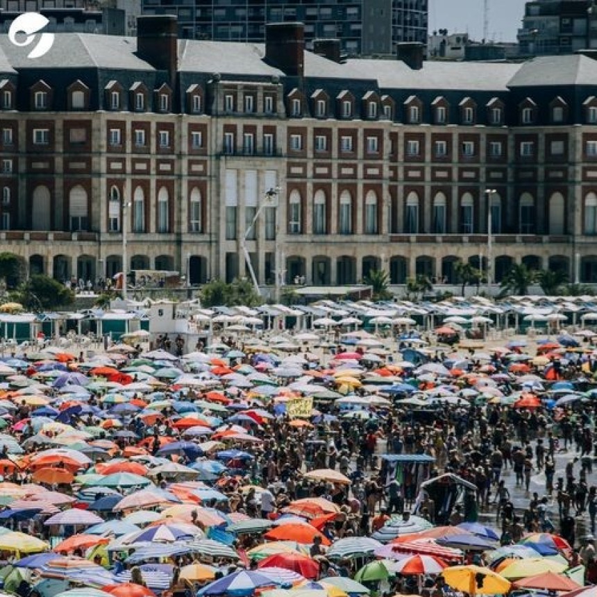 AS&Iacute; SE VIVI&Oacute; EL PRIMER DIA DE PLAYA EN MAR DEL PLATA