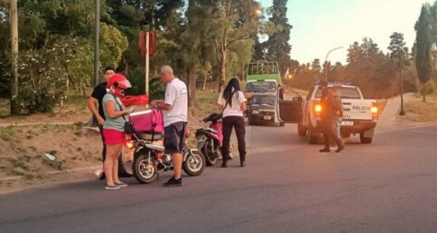  El Municipio realiza amplios controles de tr&aacute;nsito diurnos y nocturnos en la zona del Parque San Mart&iacute;n 