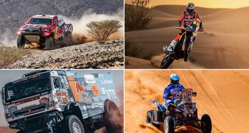  El saud&iacute; Al Rajhi gan&oacute; la s&eacute;ptima etapa del Dakar en autos 