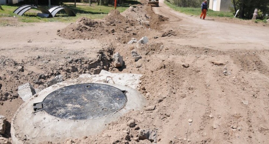 Ampliaci&oacute;n de la red de desag&uuml;es cloacales en Monte del Este
