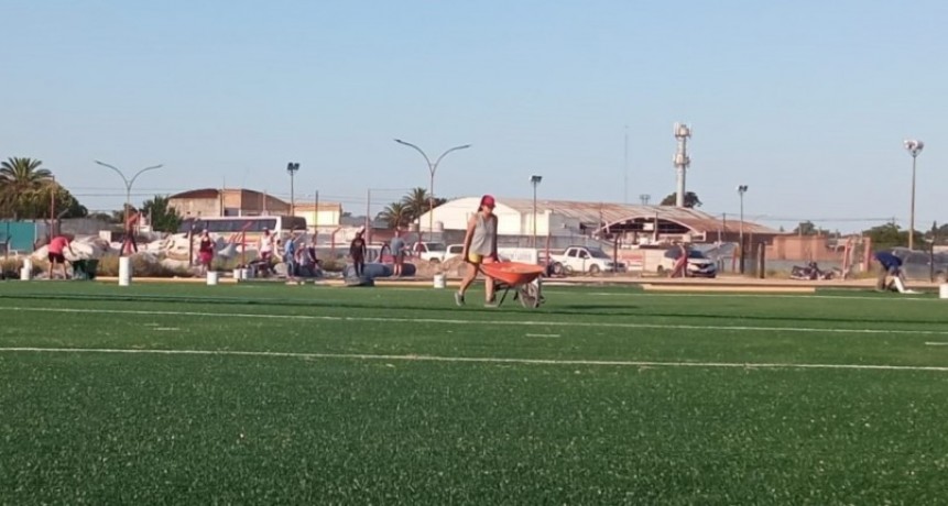 SPORTING: EL SUE&Ntilde;O DE LA CANCHA DE HOCKEY PROPIA HECHO REALIDAD