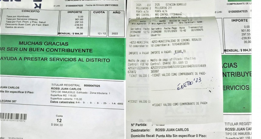 ME SIENTO TOTALMENTE ENGA&Ntilde;ADA CON EL AUMENTO DE LOS IMPUESTOS EN ROSALES