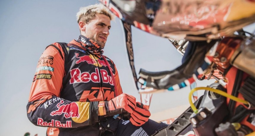 Kevin Benavides es el nuevo l&iacute;der de motos en el Rally Dakar 2023 