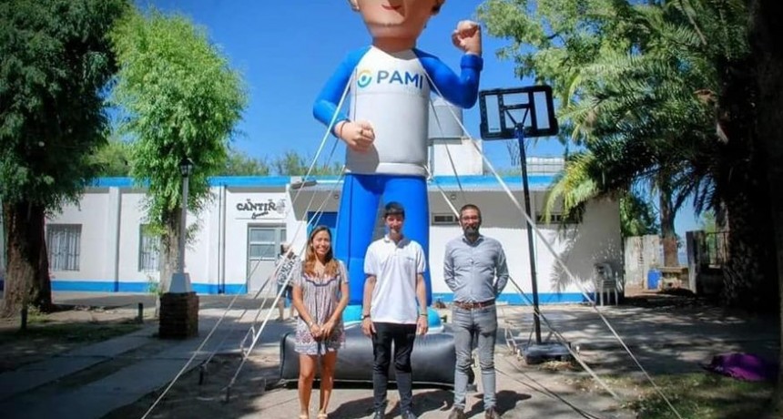 Inicio de la colonia recreativa de Pami en rosales