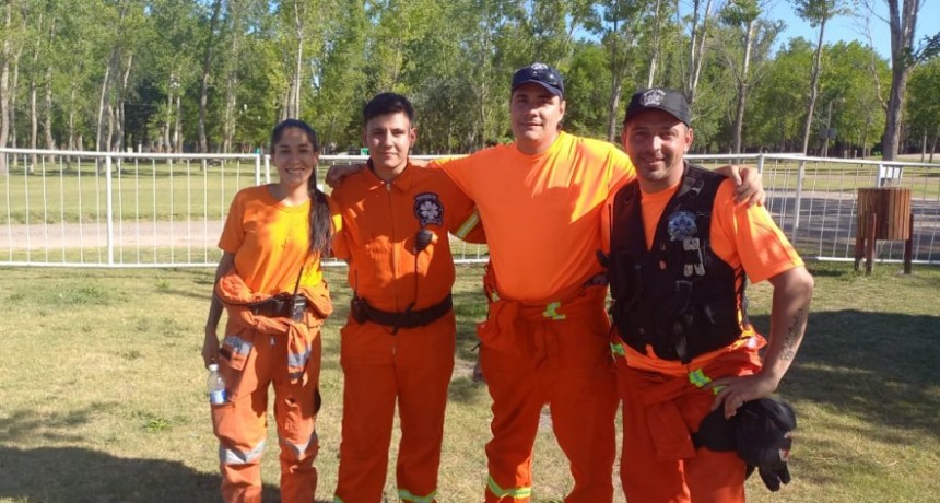 RESCATISTAS PUNTA ALTA PRESENTES EN RECITAL DE LA RENGA EN �MERCEDES�