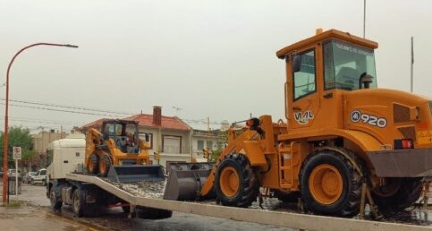 Credito del banco provincia para la adquisicion de dos nuevas palas cargadoras para Servicios 