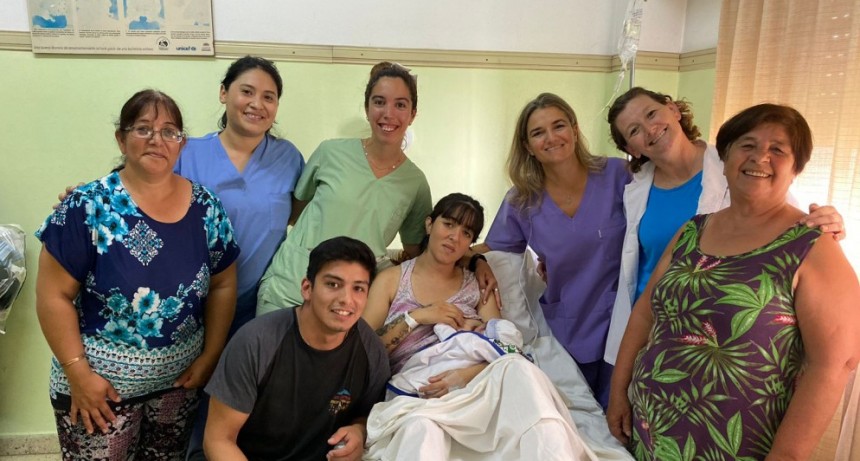 Bienvenido Mateo!! primer rosale&ntilde;ito nacido en el HMEP