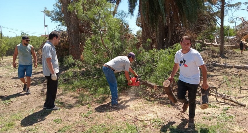 JORNADA SOLIDARIA EN LA PLAZA DE VILLA ARIAS 