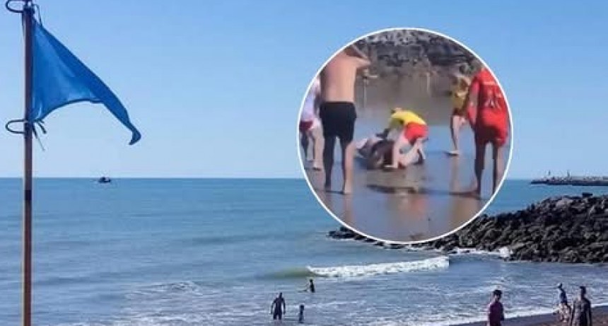 Chubut: echaron a los dos guardavidas que se pelearon con un turista en una playa