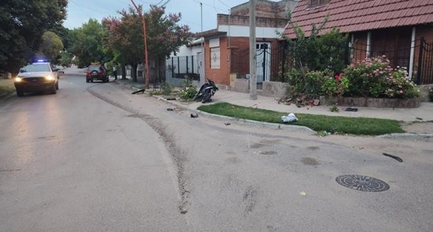 Grave accidente vial en la ciudad