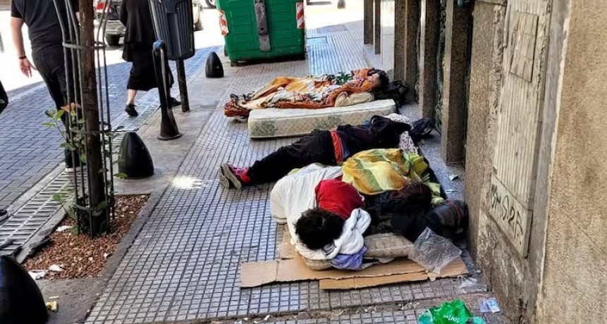 La calle, espejo de la degradaci&oacute;n del pa&iacute;s