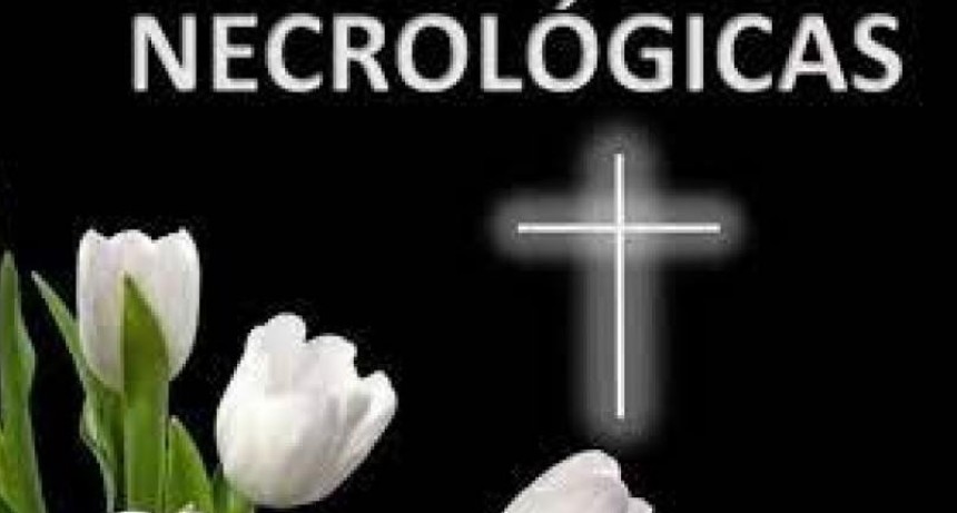 Necrol&oacute;gicas en los &uacute;ltimos d&iacute;as