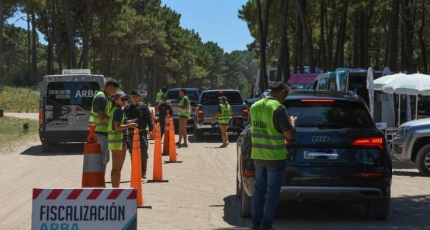 ARBA sigue fiscalizando en lugares estrat&eacute;gicos del verano 2025