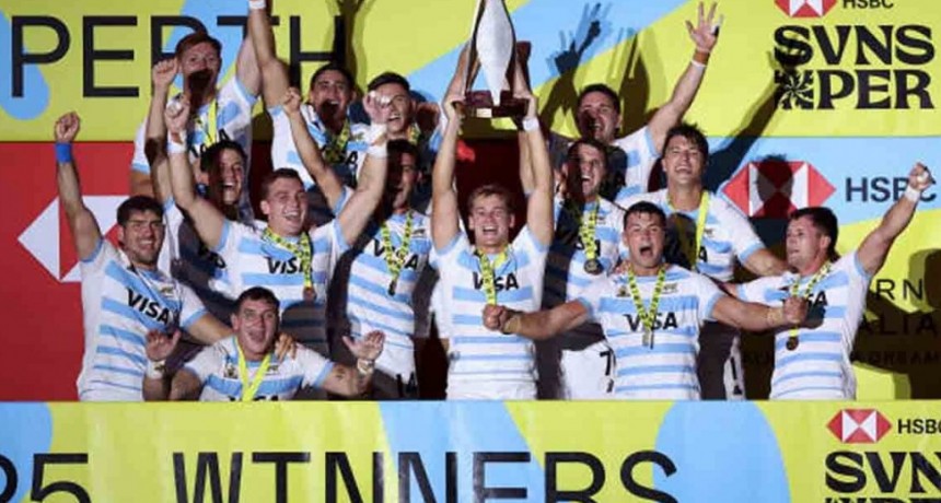 Los Pumas 7s se consagraron bicampeones en Perth