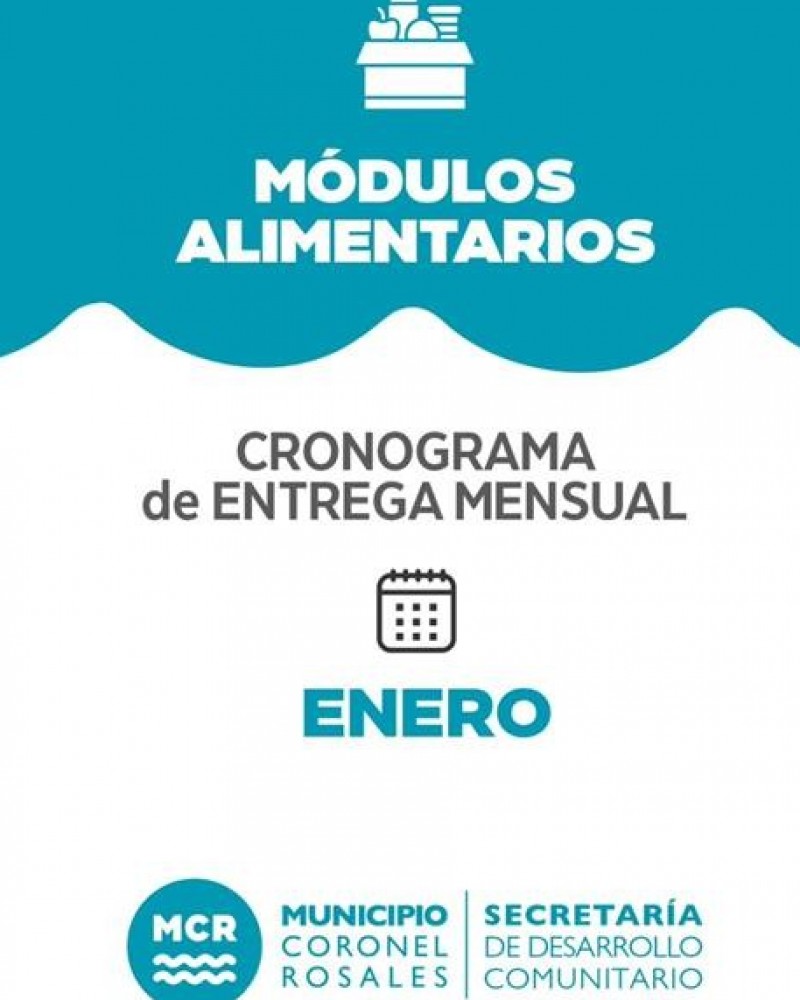 Entrega de módulos alimentarios