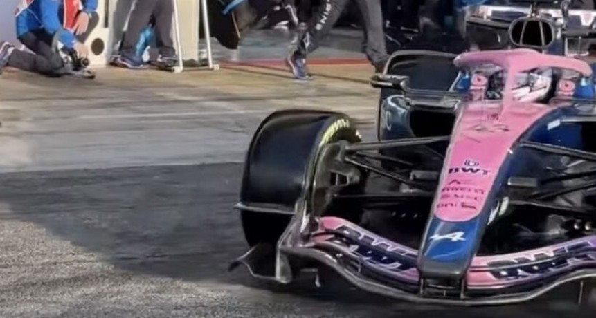 F&oacute;rmula 1: comenzaron los test de pretemporada y Colapinto fue de los primeros en girar