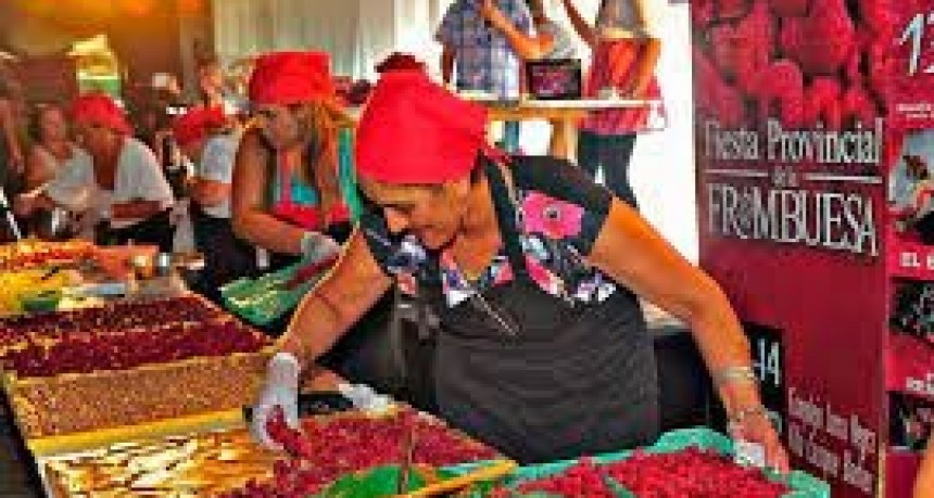 Festejos por los 20&deg; edici&oacute;n de la Fiesta Provincial de la Frambuesa en Benito Ju&aacute;rez