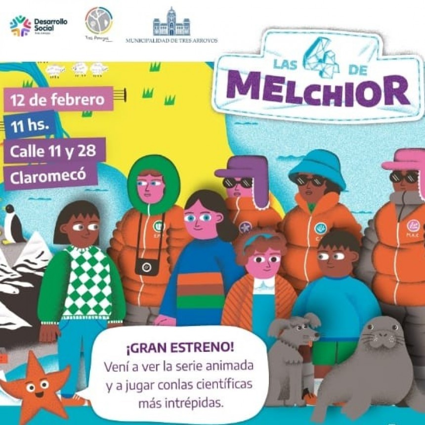 &ldquo;Las 4 de Melchior&rdquo; llegan a la Fiesta de la Corvina Negra con propuestas para las ni&ntilde;eces