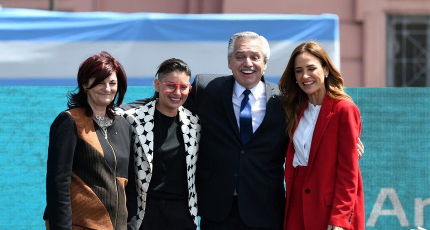 Victoria Tolosa Paz estuvo en La Rioja junto al Presidente Alberto Fern&aacute;ndez para fortalecer pol&iacute;ticas sociales