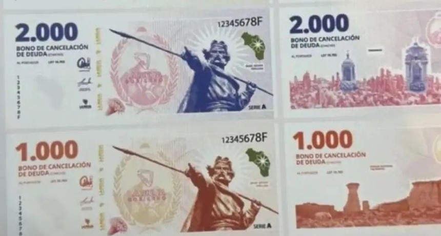 As&iacute; son los "Chachos", la cuasimoneda que comenzar&aacute; a circular en La Rioja en 45 d&iacute;as
