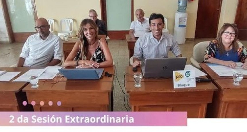 El Bloque opositor de Pro-Ari presento proyectos  en la 2&ordf; Sesion Extraordinaria del concejo deliberante 