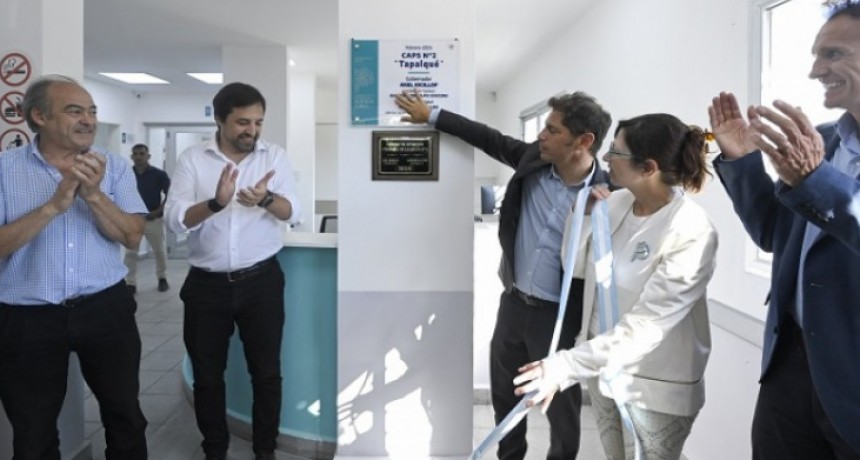 Kicillof inaugur&oacute; un Centro de Atenci&oacute;n Primaria de la Salud en Tapalqu&eacute; 