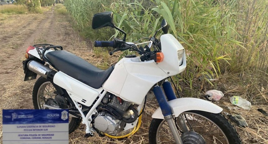 Robo una moto y lo detuvieron