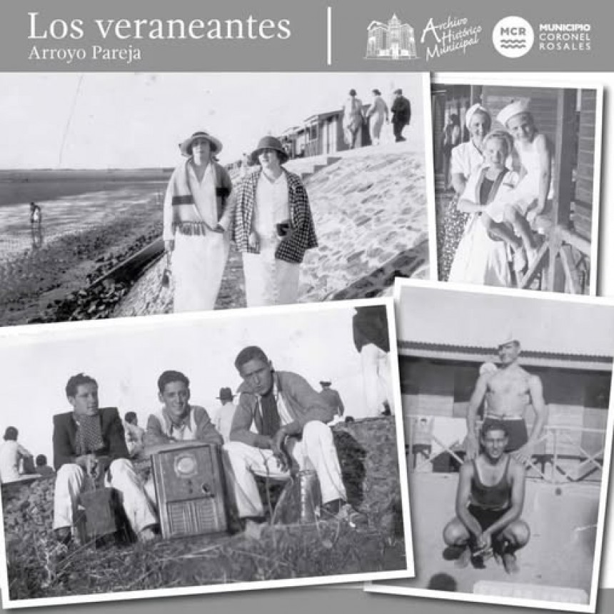 Veraneantes en Arroyo Pareja