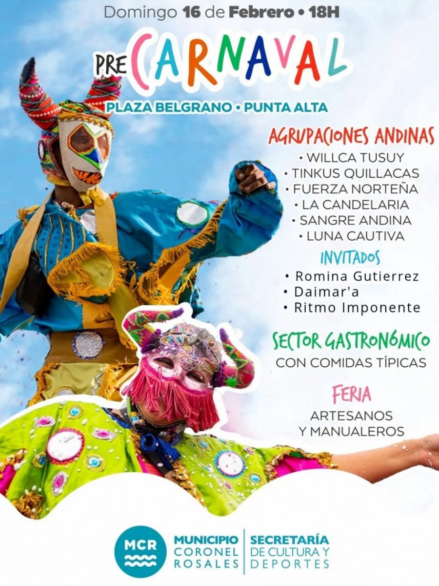 Pre-Carnaval 2025 en Plaza Belgrano