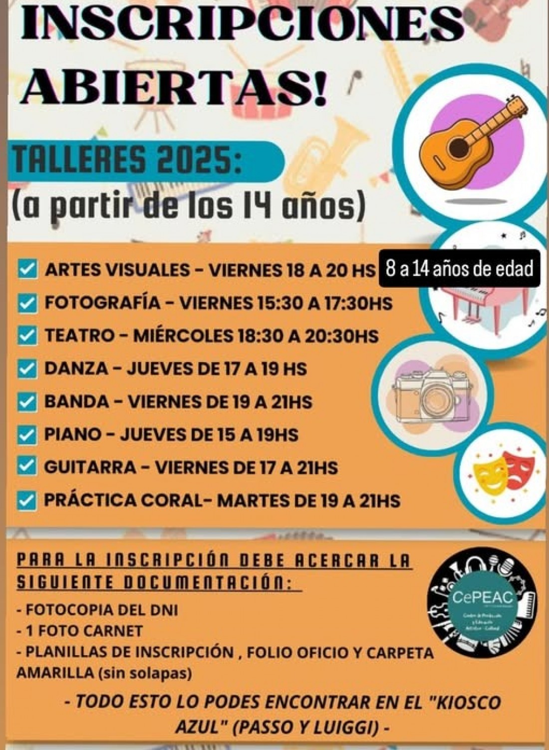 CEPEAC: Se encuentran abiertas las inscripciones 