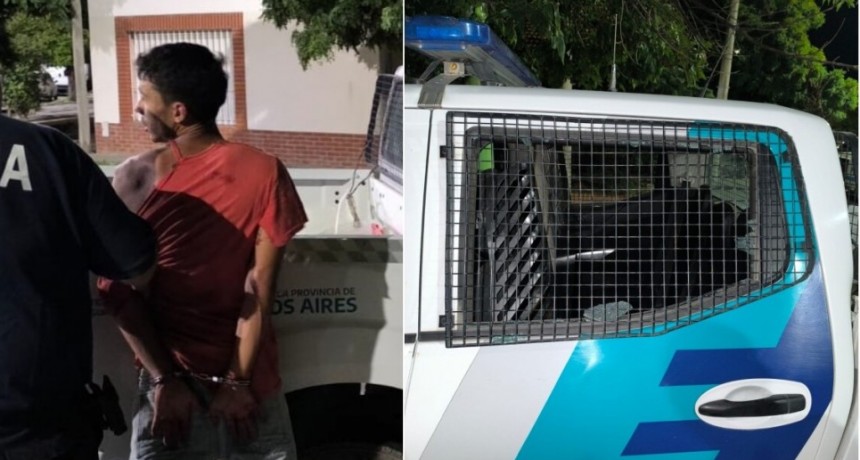Bale&oacute; a un menor de edad y se enfrent&oacute; a golpes con la polic&iacute;a