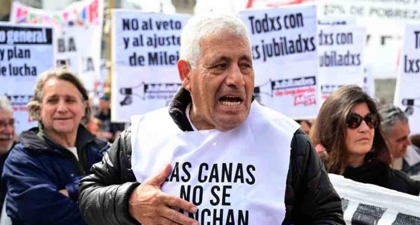 Los jubilados movilizan este mi&eacute;rcoles en la plaza Rivadavia