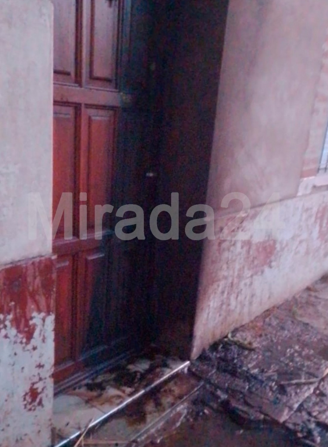 Vecinos alertaron que se estaba quemando la casa!!