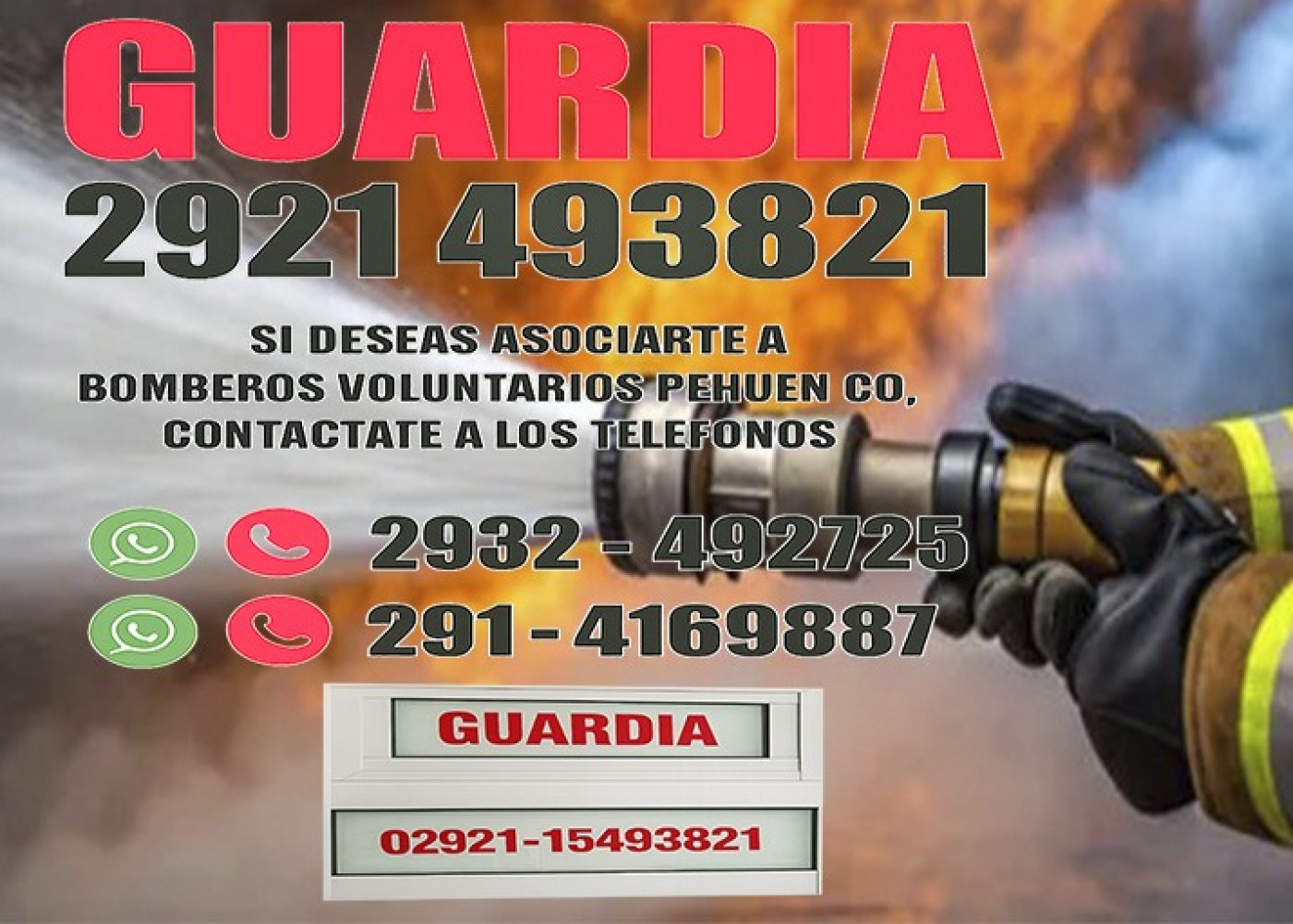 Bomberos Voluntarios brindan recomendaciones para prevenir incendios en zonas de interfaz