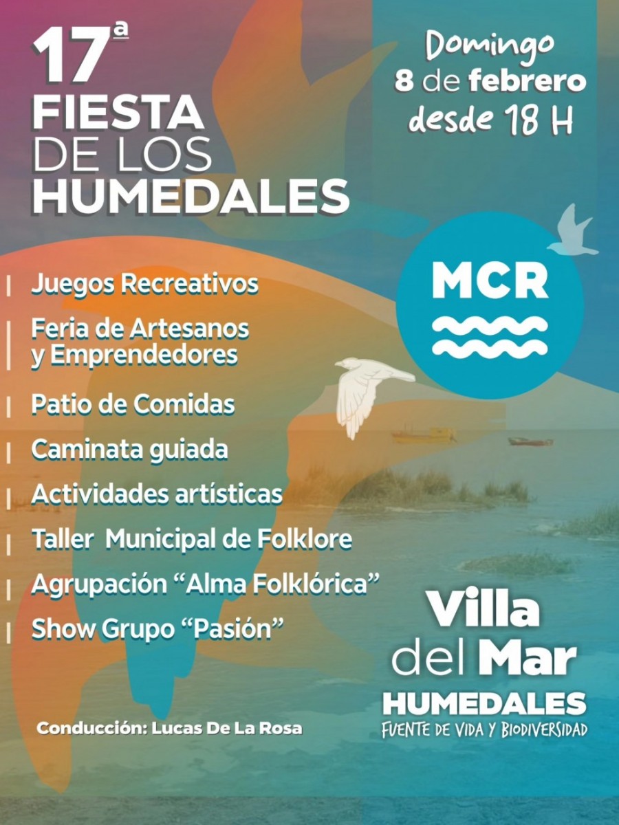 Villa del Mar celebra la 17ª Fiesta de los Humedales 