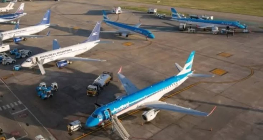 Cese total de actividades en aeropuertos para el próximo lunes